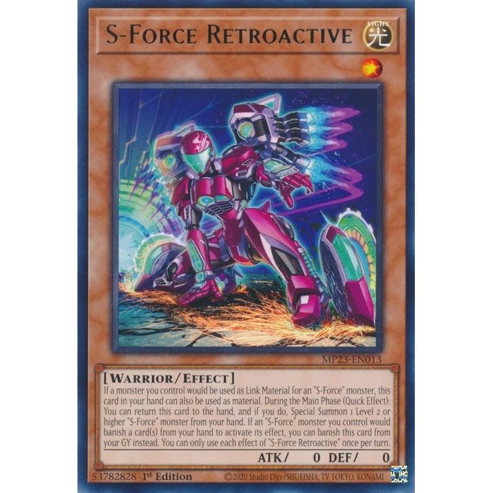 Image for S-Force Retroactive (MP23-EN013) (MP23) - YuGiOh