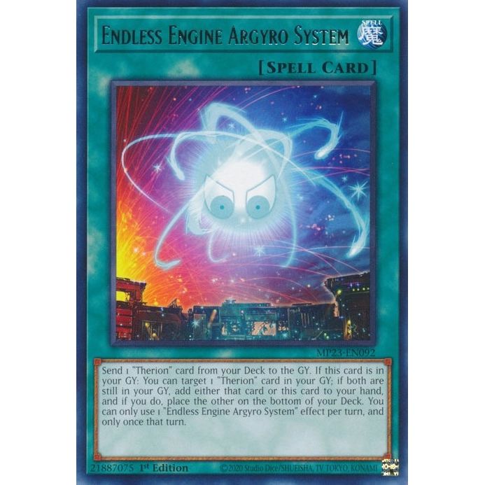 Image for Endless Engine Argyro System (MP23-EN092) (MP23) - YuGiOh