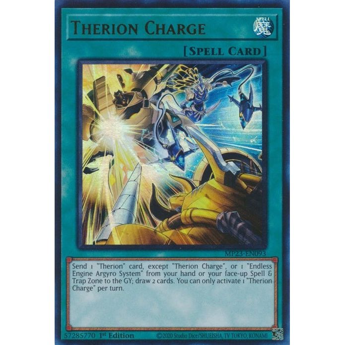 Image for Therion Charge (MP23-EN093) (MP23) - YuGiOh