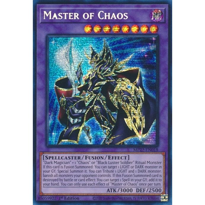 Image for Master of Chaos (MP23-EN018) (MP23) - YuGiOh