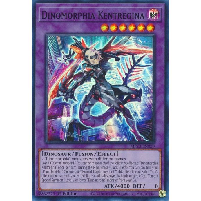 Image for Dinomorphia Kentregina (MP23-EN020) (MP23) - YuGiOh