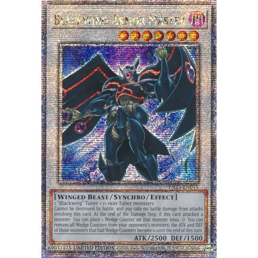 Image for Blackwing Armor Master (Quarter Century Secret Rare) (TN23-EN015) (TN23) - YuGiOh