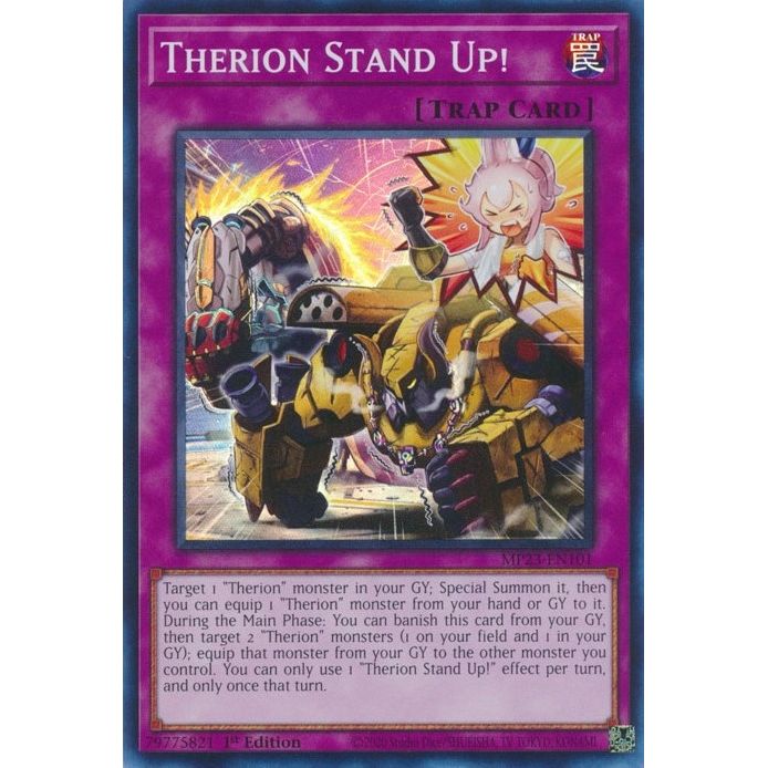Image for Therion Stand Up! (MP23-EN101) (MP23) - YuGiOh