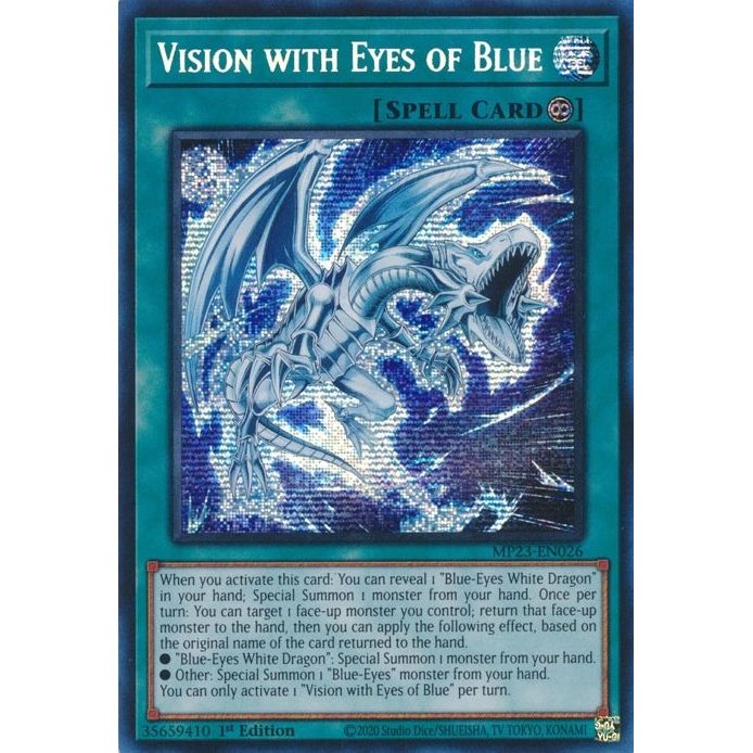 Image for Vision with Eyes of Blue (MP23-EN026) (MP23) - YuGiOh