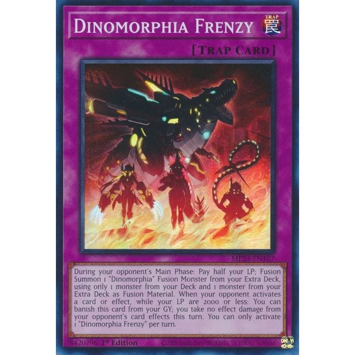 Image for Dinomorphia Frenzy (MP23-EN107) (MP23) - YuGiOh