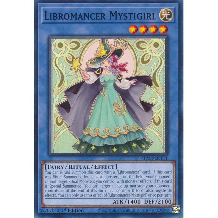 Image for Libromancer Mystigirl (MP23-EN111) (MP23) - YuGiOh