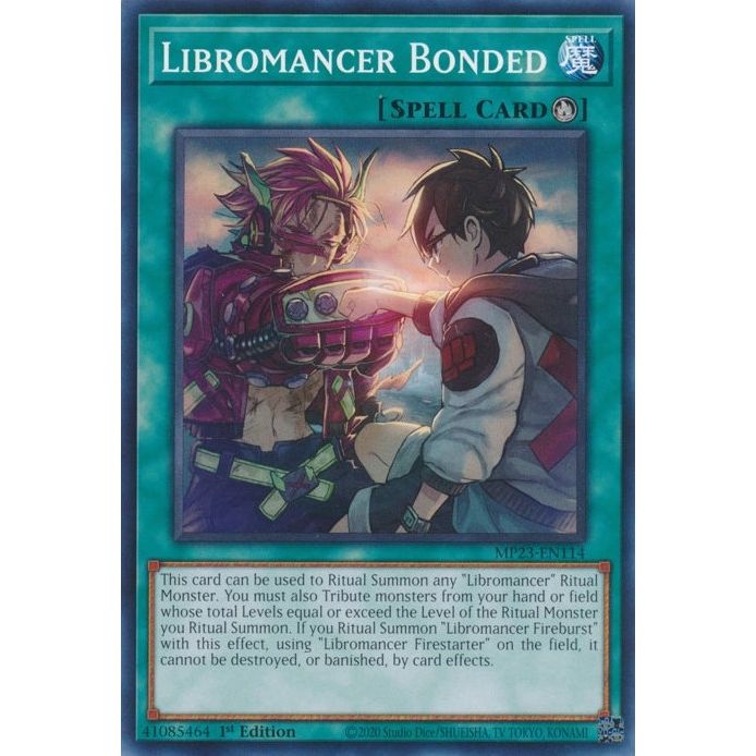 Image for Libromancer Bonded (MP23-EN114) (MP23) - YuGiOh