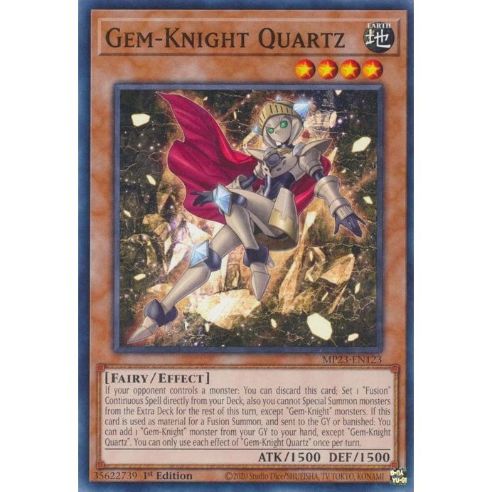 Image for Gem-Knight Quartz (MP23-EN123) (MP23) - YuGiOh