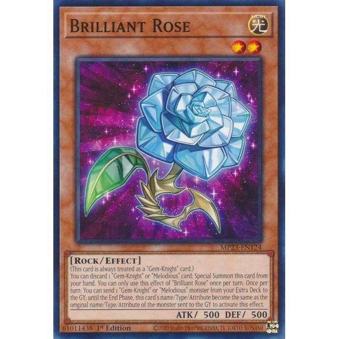 Image for Brilliant Rose (MP23-EN124) (MP23) - YuGiOh