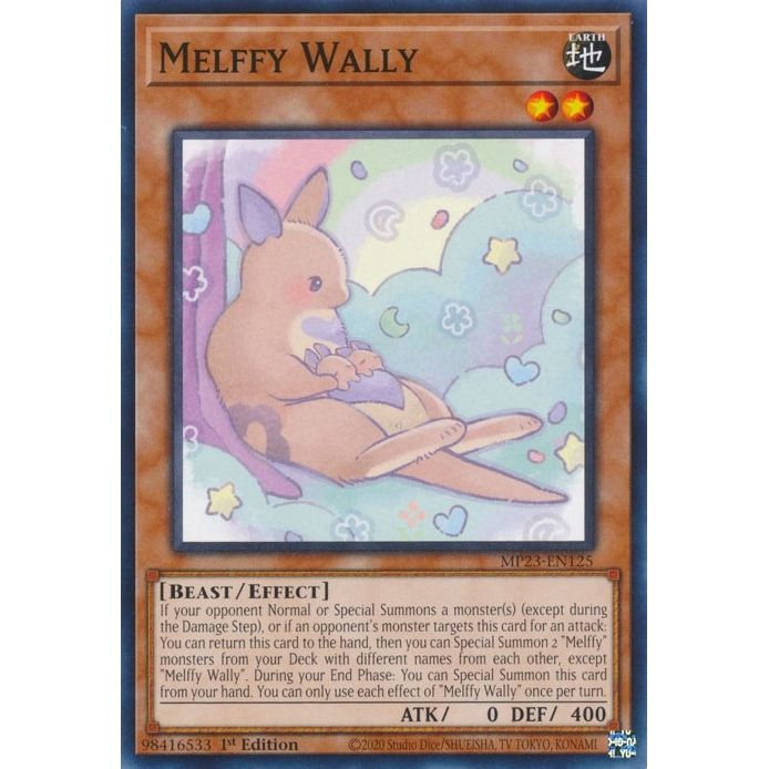 Image for Melffy Wally (MP23-EN125) (MP23) - YuGiOh