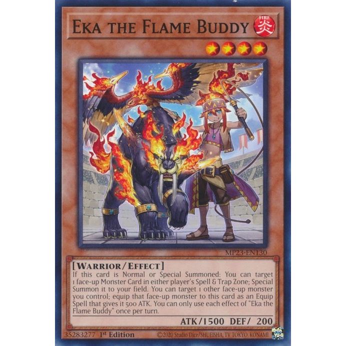 Image for Eka the Flame Buddy (MP23-EN130) (MP23) - YuGiOh