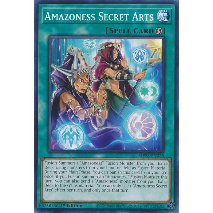 Image for Amazoness Secret Arts (MP23-EN225) (MP23) - YuGiOh