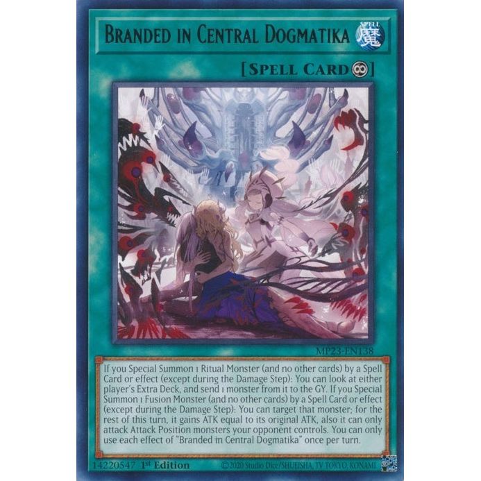 Image for Branded in Central Dogmatika (MP23-EN138) (MP23) - YuGiOh