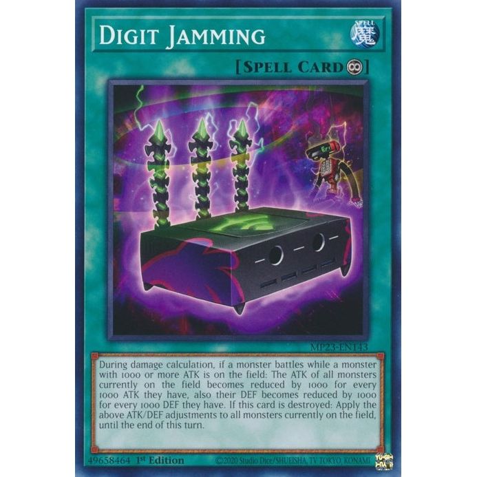 Image for Digit Jamming (MP23-EN143) (MP23) - YuGiOh