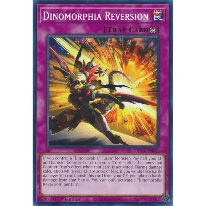 Image for Dinomorphia Reversion (MP23-EN042) (MP23) - YuGiOh