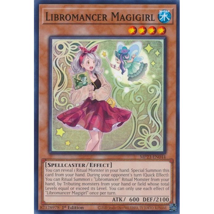 Image for Libromancer Magigirl (MP23-EN044) (MP23) - YuGiOh