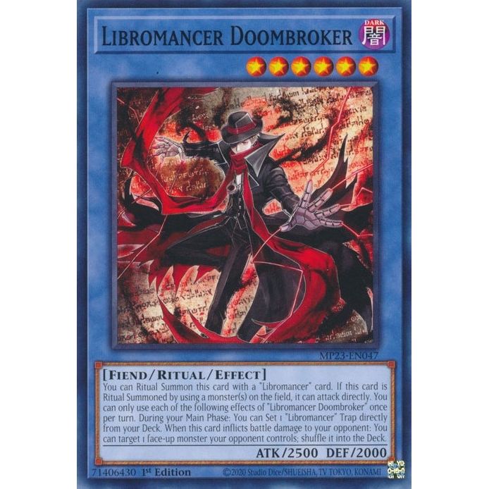 Image for Libromancer Doombroker (MP23-EN047) (MP23) - YuGiOh