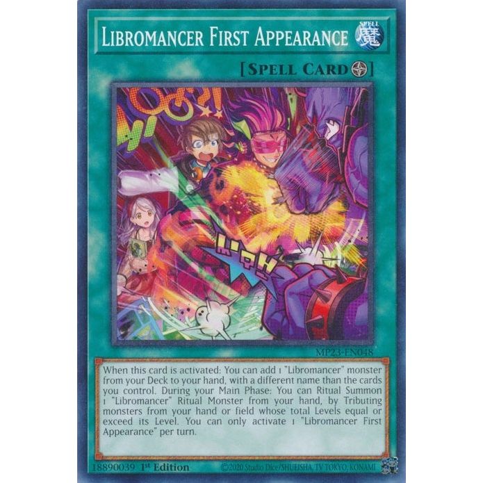 Image for Libromancer First Appearance (MP23-EN048) (MP23) - YuGiOh