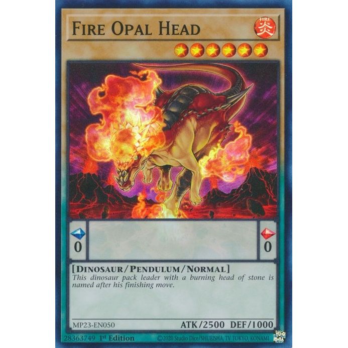 Image for Fire Opal Head (MP23-EN050) (MP23) - YuGiOh