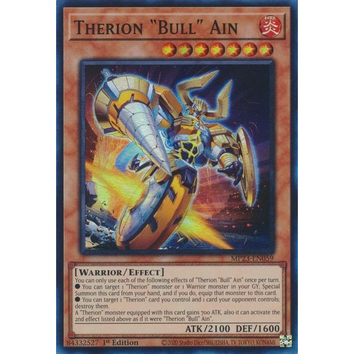 Image for Therion "Bull" Ain (MP23-EN059) (MP23) - YuGiOh