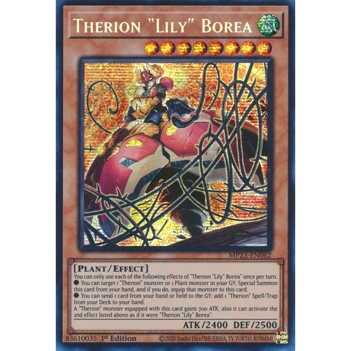 Image for Therion "Lily" Borea (MP23-EN062) (MP23) - YuGiOh