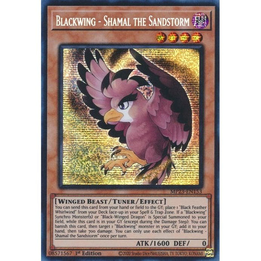 Image for Blackwing - Shamal the Sandstorm (MP23-EN153) (MP23) - YuGiOh