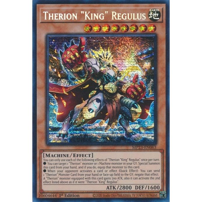 Image for Therion "King" Regulus (MP23-EN063) (MP23) - YuGiOh