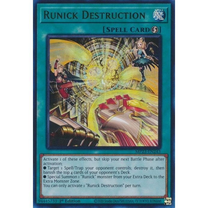 Image for Runick Destruction (MP23-EN243) (MP23) - YuGiOh