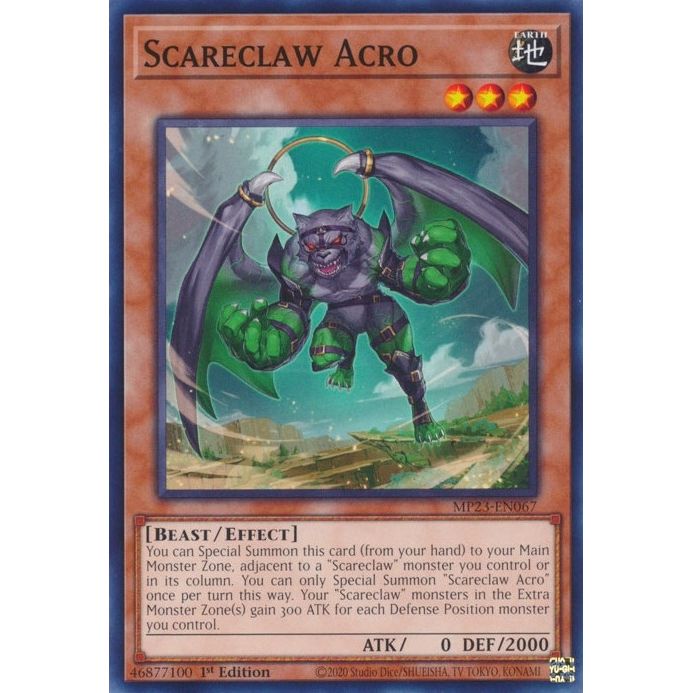 Image for Scareclaw Acro (MP23-EN067) (MP23) - YuGiOh