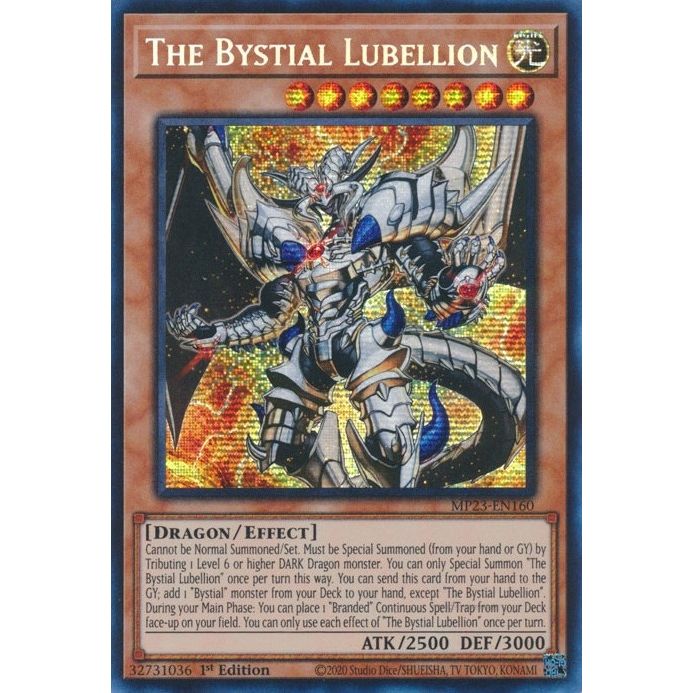 Image for The Bystial Lubellion (MP23-EN160) (MP23) - YuGiOh