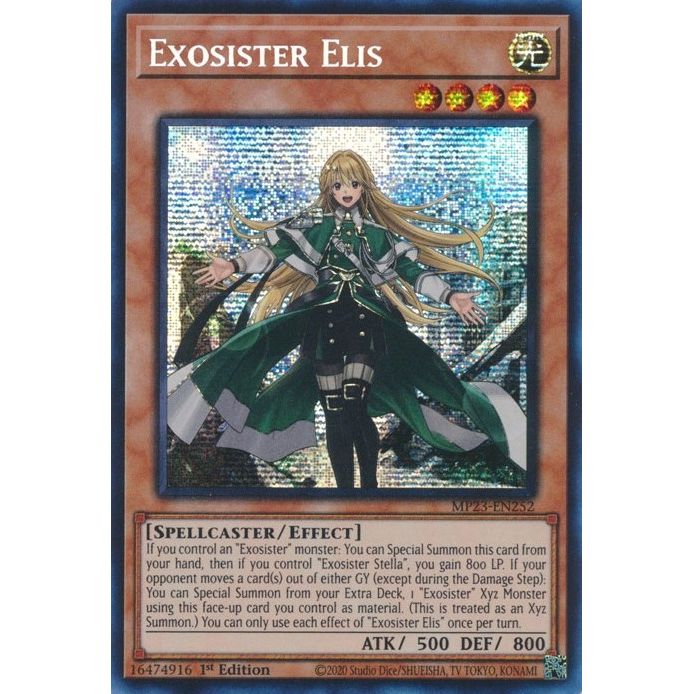 Image for Exosister Elis (MP23-EN252) (MP23) - YuGiOh