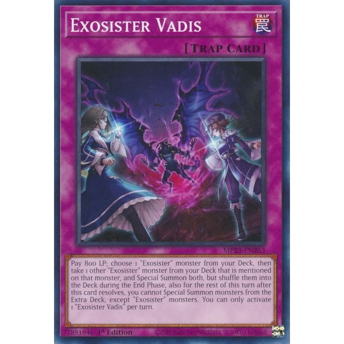 Image for Exosister Vadis (MP23-EN263) (MP23) - YuGiOh