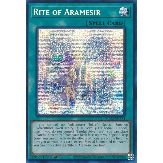 Image for Rite of Aramesir (MP23-EN264) (MP23) - YuGiOh