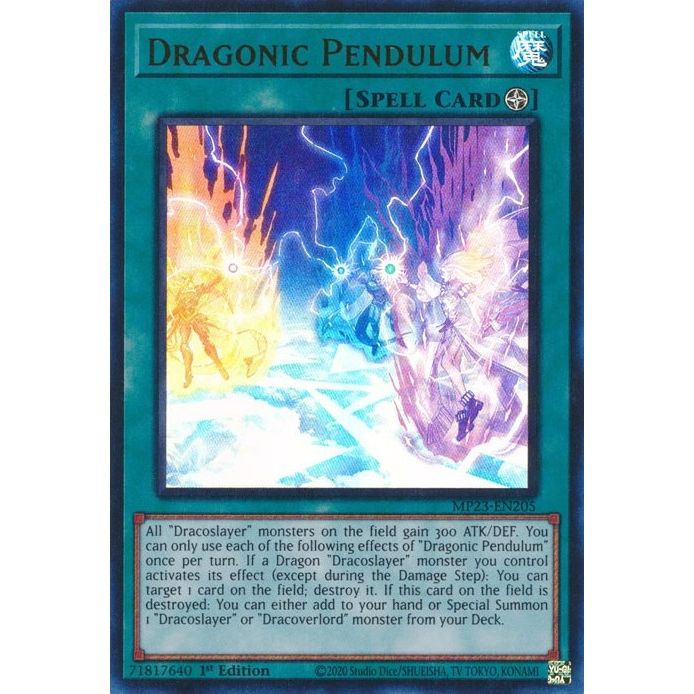 Image for Dragonic Pendulum (MP23-EN205) (MP23) - YuGiOh