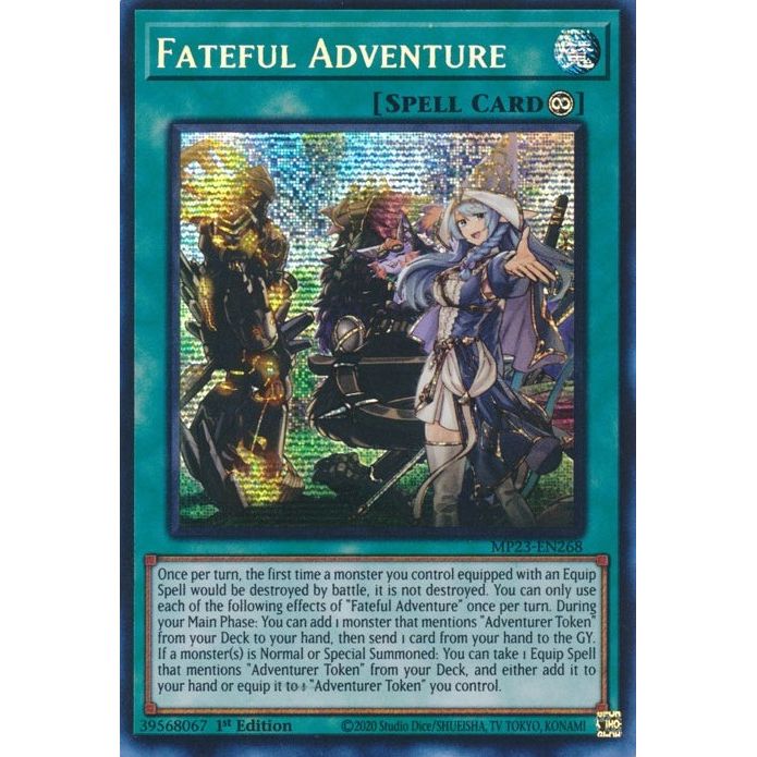 Image for Fateful Adventure (MP23-EN268) (MP23) - YuGiOh