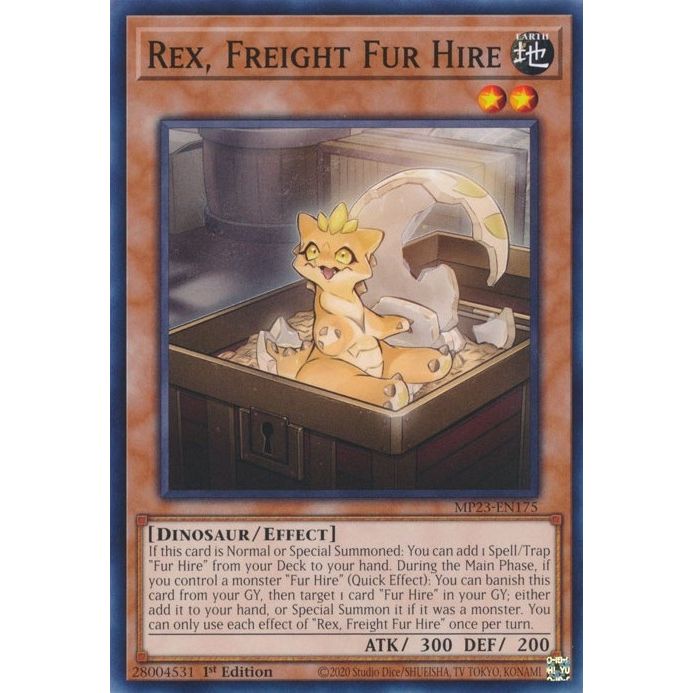 Image for Rex, Freight Fur Hire (MP23-EN175) (MP23) - YuGiOh
