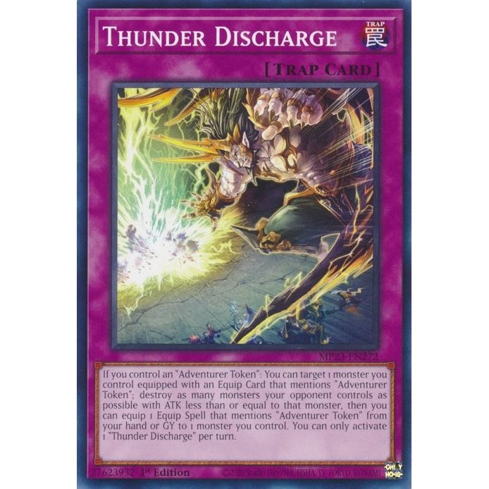 Image for Thunder Discharge (MP23-EN272) (MP23) - YuGiOh