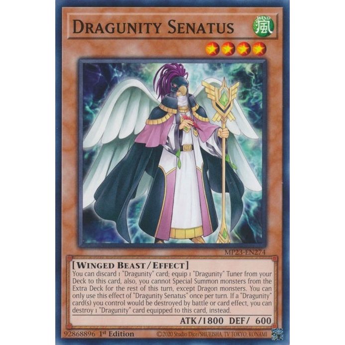 Image for Dragunity Senatus (MP23-EN274) (MP23) - YuGiOh