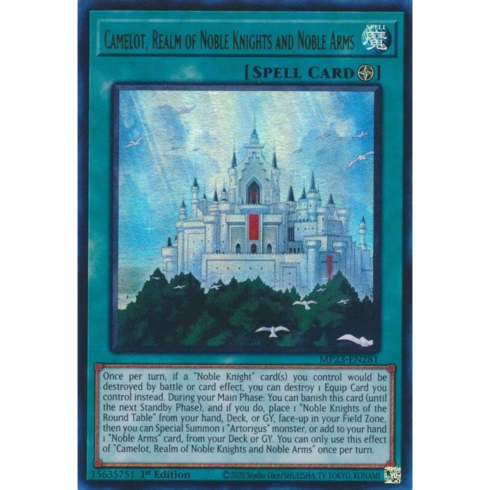 Image for Camelot, Realm of Noble Knights and Noble Arms (MP23-EN281) (MP23) - YuGiOh