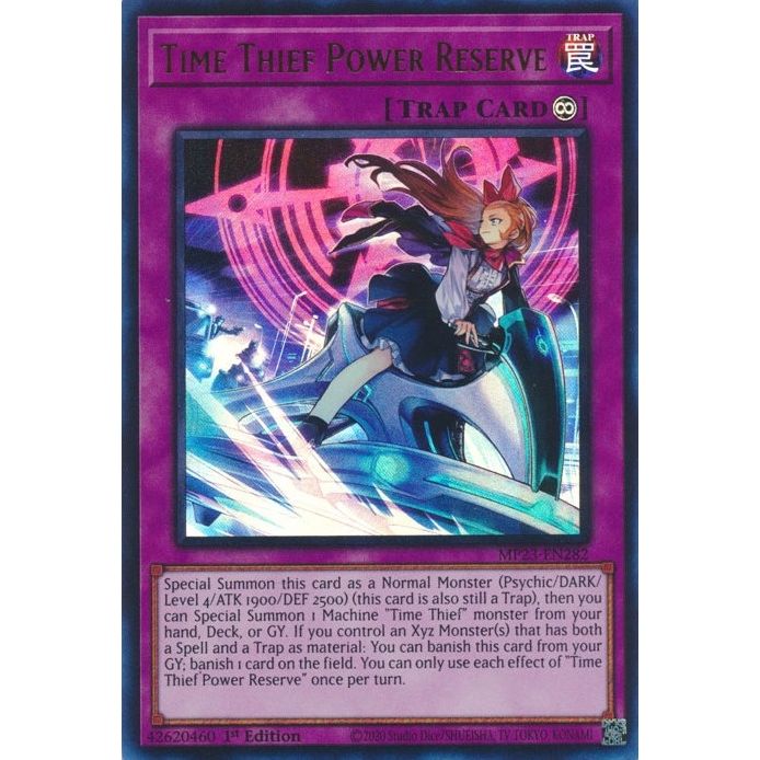 Image for Time Thief Power Reserve (MP23-EN282) (MP23) - YuGiOh