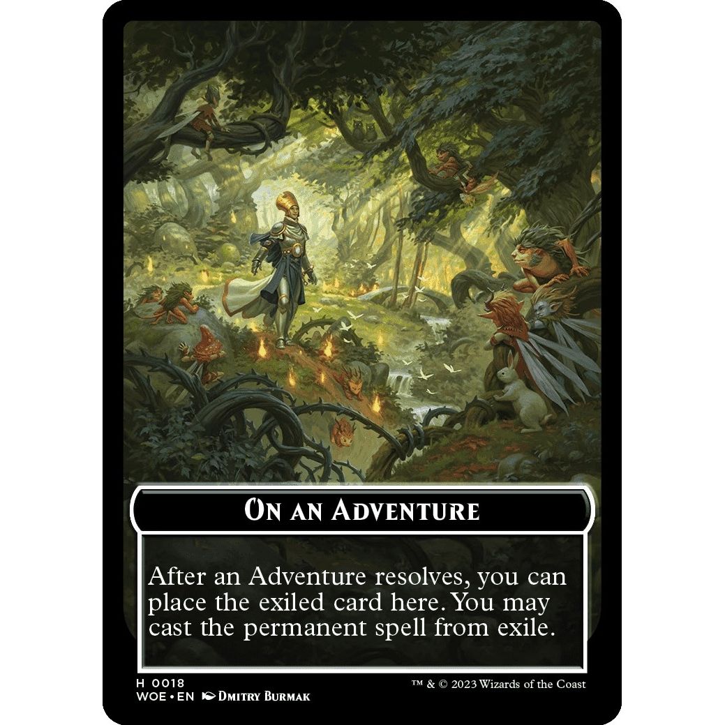 Image for Emblem - On an Adventure (18) (WOE) - Magic: The Gathering