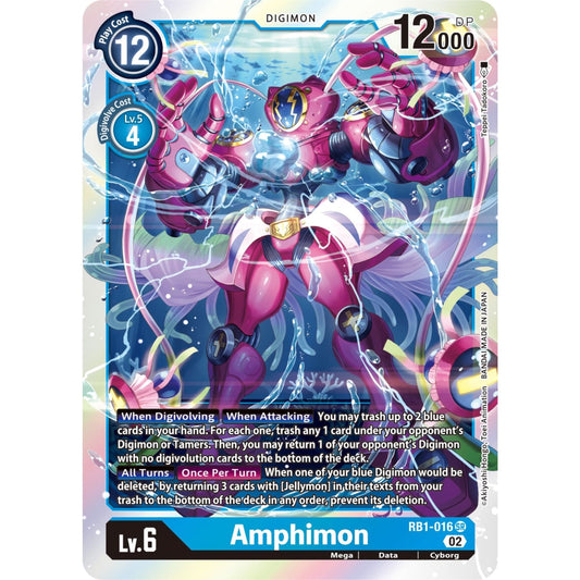 Image for Amphimon (RB1-016 SR) (RB-01) - Digimon Card Game
