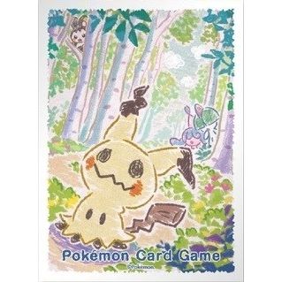 Image for Pokemon TCG: Pokemon Center Japan Exclusive Card Sleeves - Mimikyu Crayon (64-Pack) - Card Sleeves