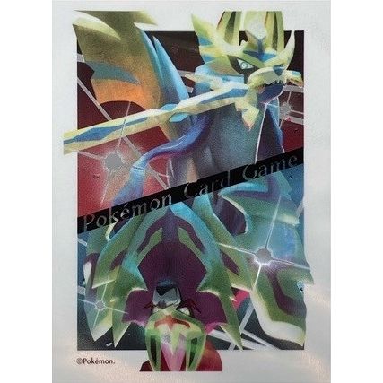 Image for Pokemon TCG: Pokemon Center Japan Exclusive Card Sleeves - Zacian and Zamazenta Premium (64-Pack) - Card Sleeves