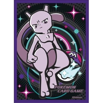 Image for Pokemon TCG: Pokemon Center Japan Exclusive Card Sleeves - Mewtwo Ball Break (64-Pack) - Card Sleeves