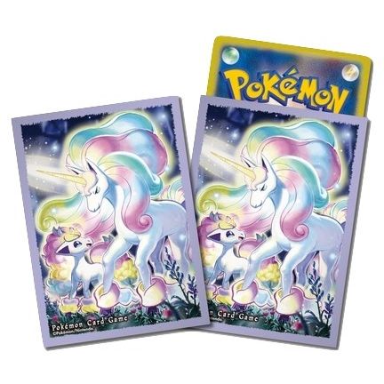 Image for Pokemon TCG: Pokemon Center Japan Exclusive Card Sleeves - Galarian Rapidash and Ponyta (64-Pack) - Card Sleeves