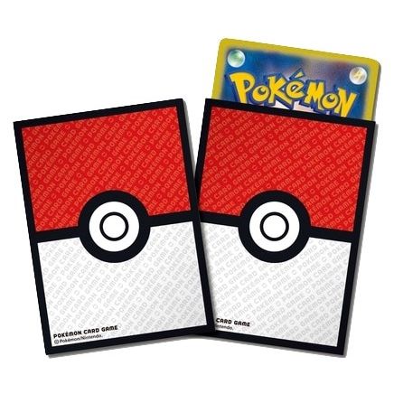 Image for Pokemon TCG: Pokemon Center Japan Exclusive Card Sleeves - Pokeball (64-Pack) - Card Sleeves