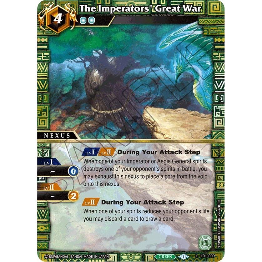 Image for The Imperators' Great War (L01-009) (L01) - Battle Spirits Saga
