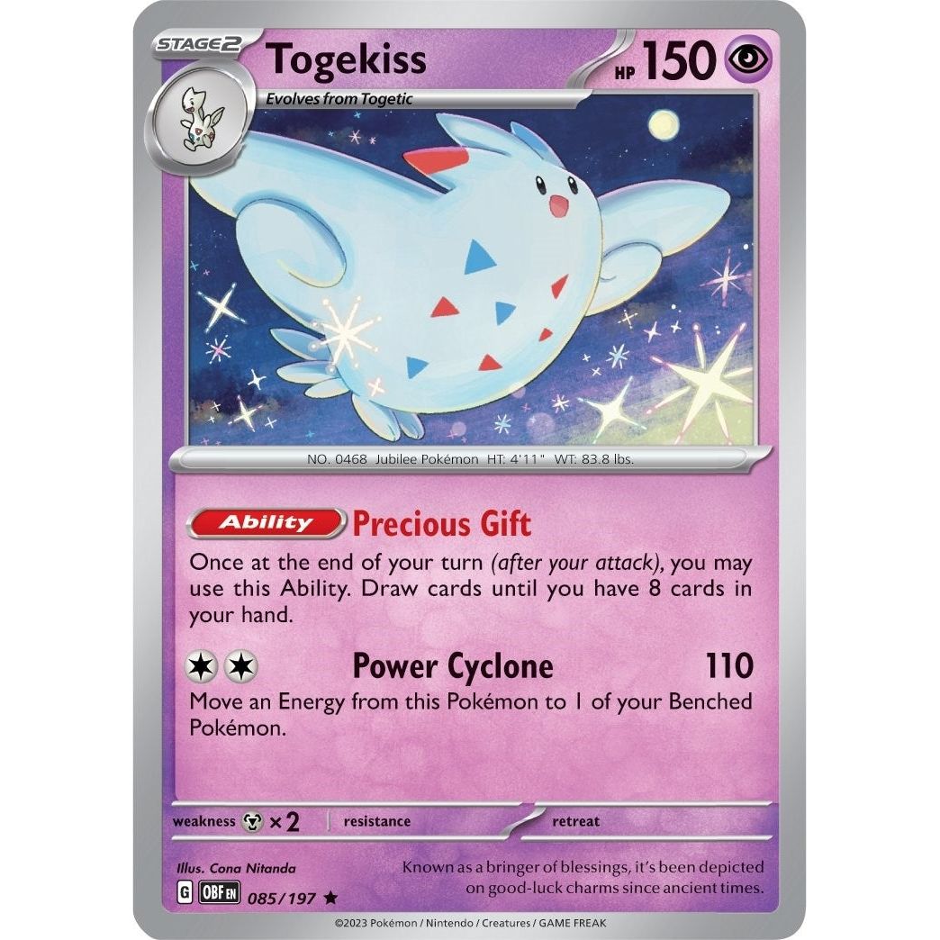 Image for Togekiss (085/197) (PR) - Pokemon
