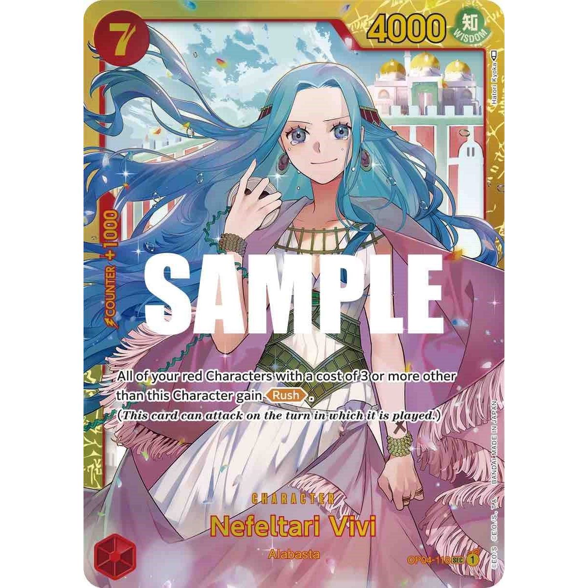 Image for Nefeltari Vivi (118) (OP04-118) (OP04) - One Piece Card Game